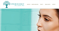 Desktop Screenshot of liveagelessly.com